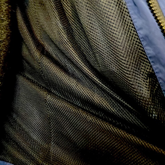 DIESEL light weight Windbreaker🌧️ Navy blue Unisex like brand new! - Picture 7 of 11